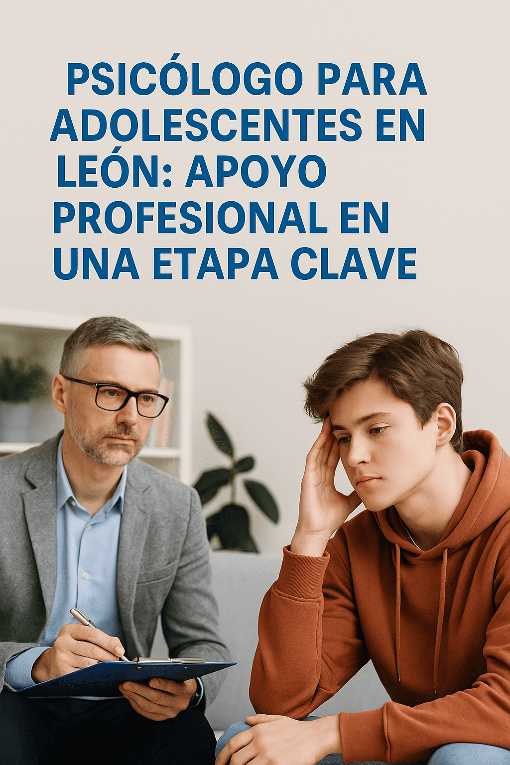 Psicólogo para adolescentes en León: apoyo profesional en una etapa clave